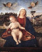 CARPACCIO, Vittore Madonna and Blessing Child fdg oil